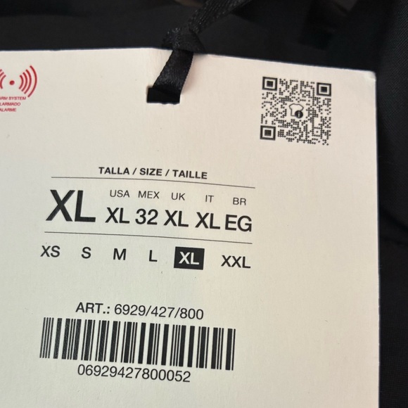 Zara NWT 50th anniversary wool blend trousers with belt 6929/427 - Picture 10 of 10